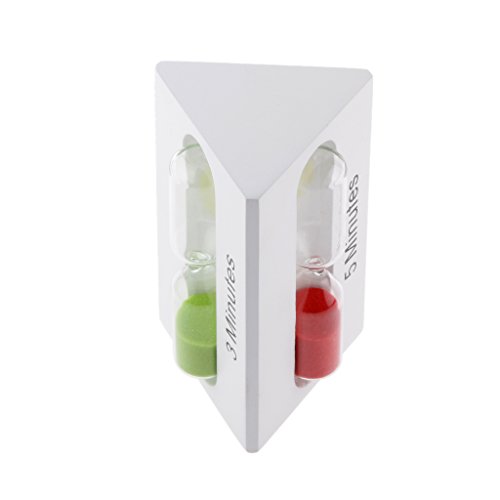 Sablier Triangulaire Coloré Horloge à Sable 3/5...