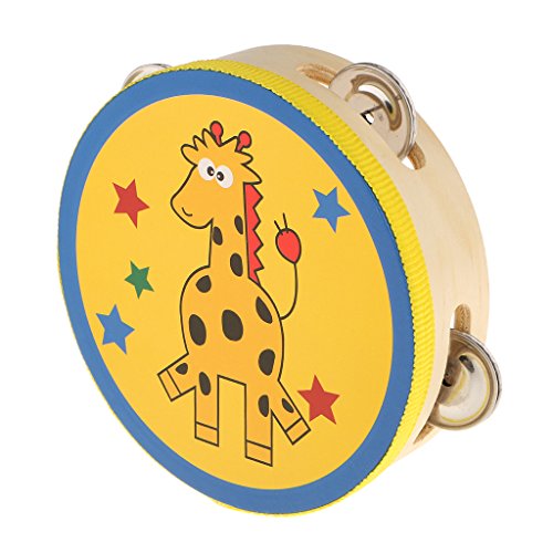 Tambourins En Bois Tambour Cloche Instrument De...