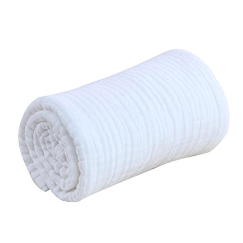bébé Serviette de Bain Coton Gaze Moelleux et D...