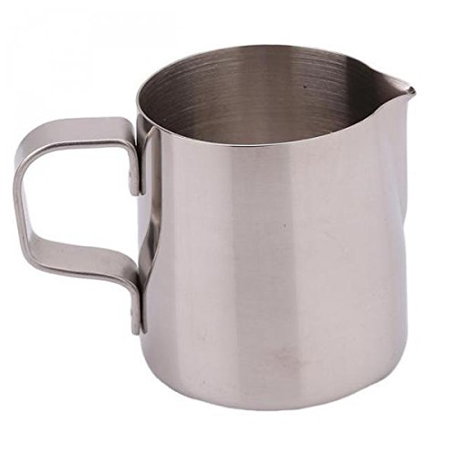 350ml Lait Café Tasse de Moussage en Acier Inox...