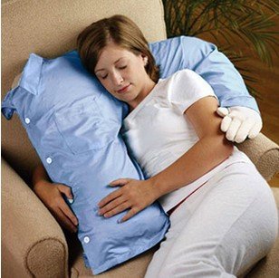 Boyfriend arm luxury support pillow,bed rest pillow,sky blue 0679846513137 Le véritable amour