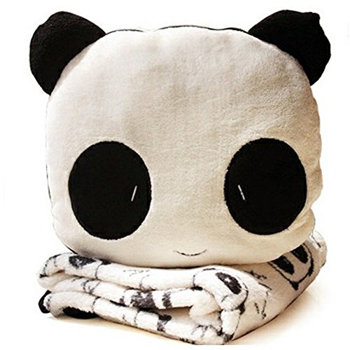 2 en 1 Panda Blanket Panda Oreiller 0680152675983 pour toujours