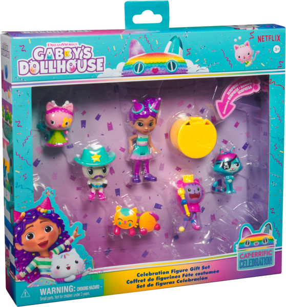 Coffret de figurines deluxe célébration Gabby &...