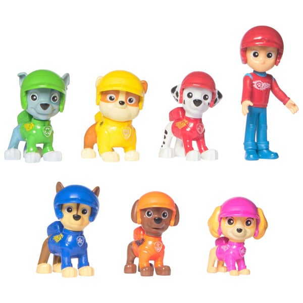  Multipack De 7 Figurines Rescue Wheels La Pat' Patrouille code EAN 0681147024830 