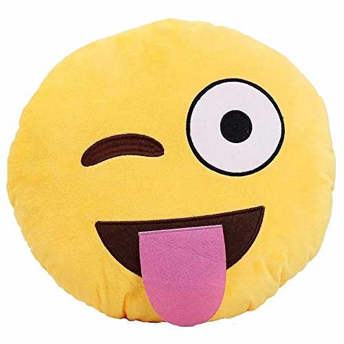 35cm emoji coussin en peluche peluche coussin-s...