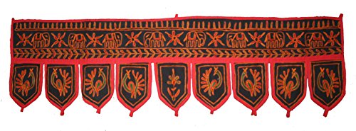 Ethnique indien rideau de porte ou fenêtre Lit ...