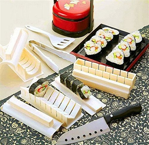 10 pcs Sushi Maker Kit Outils, Rouleau Moule à ...