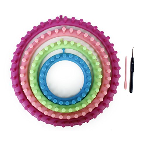 1 Kit de Tricot 4 Tailles Tricoteur à Chapeau R...