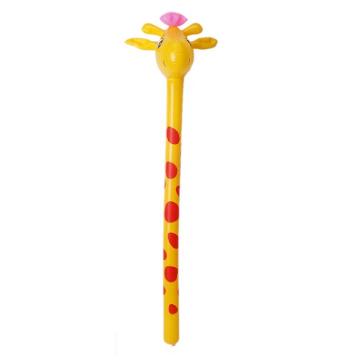 Jouet Gonflable Girafe 140cm Bâton Faveur Parti...