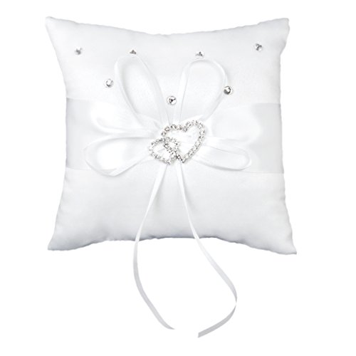 Coussin Oreiller Porteur de l'Anneau de Mariage...