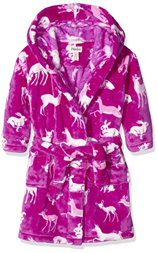 Hatley Fleece deers & bunnies, robe de chambre fille, rose-rose, x-large code EAN 0682397075337 