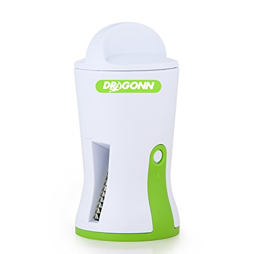 Spiralizer découpe-spirale pour spaghettis et nouilles de courgettes carottes julienne de légumes eplucheur boucles appareil trancheur - blanc spiraliseur 0684191891151 DRAGONN