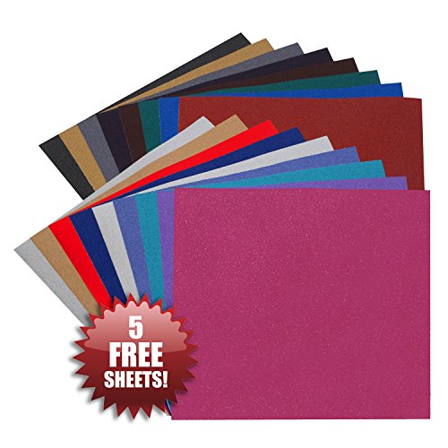 Feuilles en Vinyle Auto-Adhésives Paillettes Brillantes Angel Crafts 30.5cm x 30.5cm pour machines de découpe Cricut, Silhouette Cameo, Massicot, Lettres, Décalques - A utiliser avec le Papier de Transfert Angel Crafts (12in. x 12in.) 0685450690324 Angel Crafts Feuilles en Vinyle Auto-Adhésives Paillettes Brillantes Angel Crafts 30.5cm x 30.5cm pour machines de découpe Cricut, Silhouette Cameo, Massicot, Lettres, Décalques - A utiliser avec le Papier de Transfert Angel Crafts (12in. x 12in.) 0685450690324 Angel Crafts