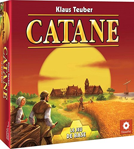 Asmodee - cok01n -  jeu de stratégie - catane - jeu de base - filosofia code EAN 0688623900121 