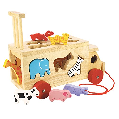 Bigjigs Toys Camion à formes animaux code EAN 0691621023006 