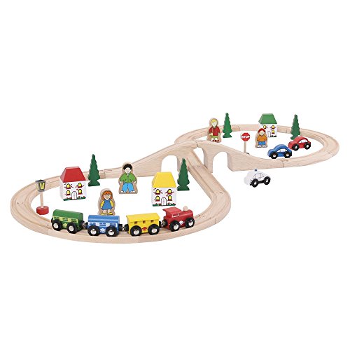 Bigjigs Rail Circuit de train en huit