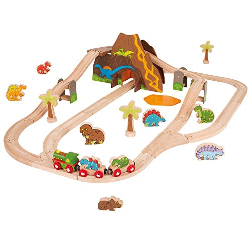 Bigjigs Rail Circuit de train dinosaure