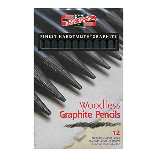 Mine de 12 de graphite sans bois