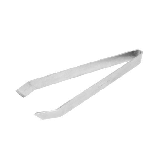 12,3 cm de Long en acier inoxydable argenté de ...