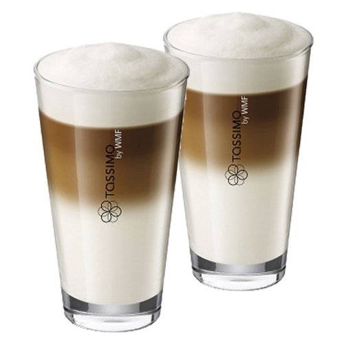 Tassimo verre pour latte macchiato 2 pièces