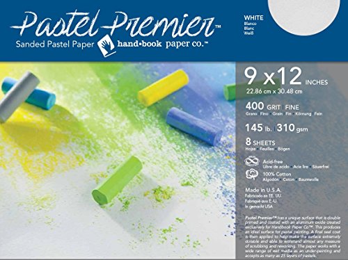 Premier Pastel papier Fine 9 x 12 feuille 8 Pk