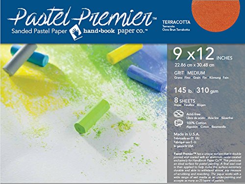 Pastel Premier Paper Terracotta 9x12 8 / Sheets