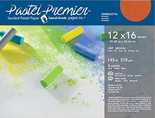 Pastel Premier Paper Terracotta 12X16 6 / Sheet