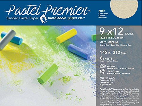 Pastel Premier Paper Buff 9x12 8 / Sheets