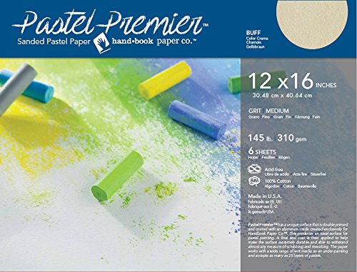 Pastel Premier Paper Buff 12x16 6 / Sheets