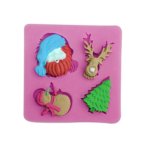 Moule en silicone Bonhomme de neige Moule en si...