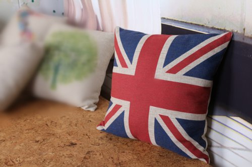 Londres olympiques décoratif rectangulaire drap...