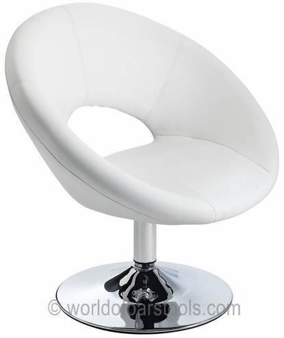 Costantino Faro Fauteuil moderne pivotant Blanc 0700175762269 (0700175762269)