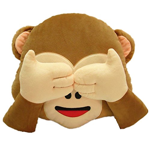 Singe Rond Coussin Oreiller Farci Peluche Doux ...