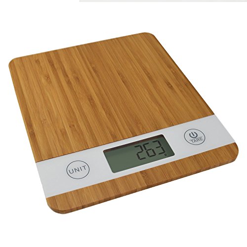 Balance de Cuisine Smart Weigh KBS100 Bamboo Nu...