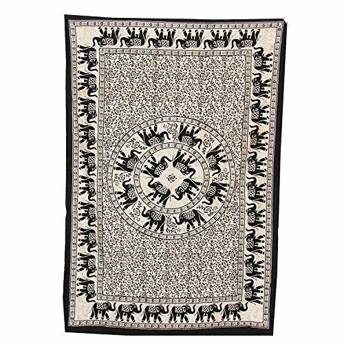 Indien tenture de mandala / jeter d'environ del...