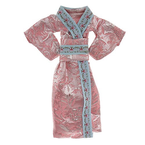 Vêtements Roses Kimono Pour Poupées Barbie