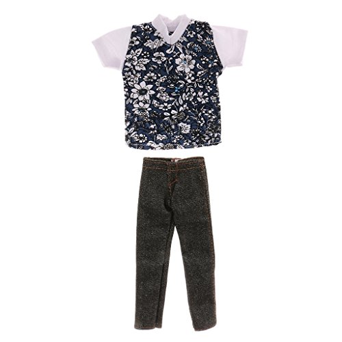 T-shirt Et Pantalons Vêtements Mis Poupées Ken ...