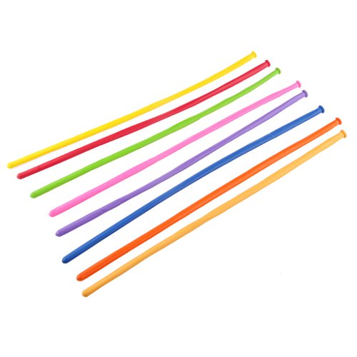 100pcs Magie Ballons En Latex Longues Anniversa...