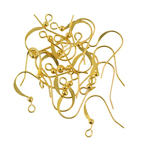 100pcs Boucle d'Oreille Crochet Hameçons Bijoux...