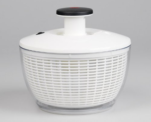 Essoreuse à salade blanche, Oxo (Grand Modèle)