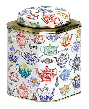 Tea Caddy - Cut Corner - TEAPOTS DESIGN - 13cm ...