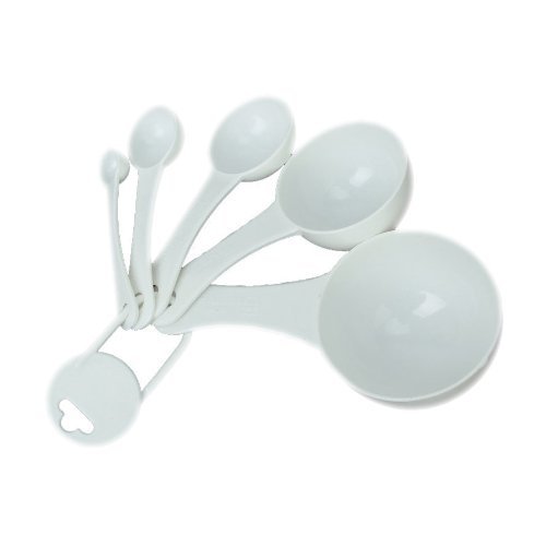 Sourcingmap Blanc 5 dans 1 ml, 5 ml, 15 ml, 50 ml et 100 ml à soupe 1 cuillère à café-Lot de 2 code EAN 0700836059288 