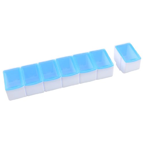 Bleu clair en plastique blanc détachable 7 Mini...