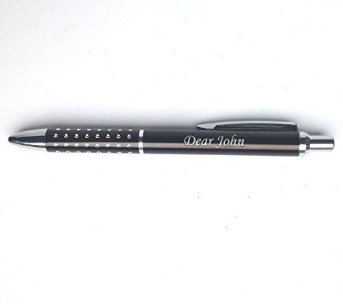 Veno Stylo à bille en métal à graver avec votre nom ou logo Livré dans un étui-cadeau - noir 0700987101270 Merchandise Solutions