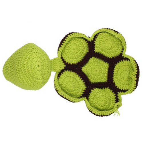 AccessoryStation Mode unisexe nouveau-né garçon et fille crochet tricoté tenues bébé costume set photo photographie prop-tortue code EAN 0701056029433 