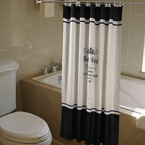 Royal crown motif moisissure preuve polyester tissu 72 * 72 pouces rideau de douche, avec 12 crochets 0701160266502 S-ZONE Royal crown motif moisissure preuve polyester tissu 72 * 72 pouces rideau de douche, avec 12 crochets 0701160266502 S-ZONE