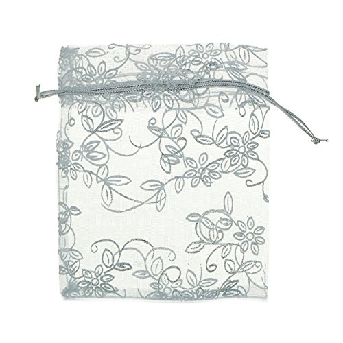 50 pcs pochettes sachets sac organza motif - co...