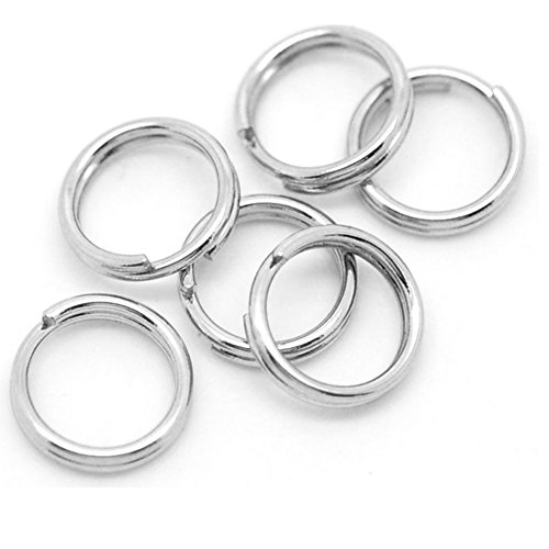 500 anneaux de jonction acier inoxydable