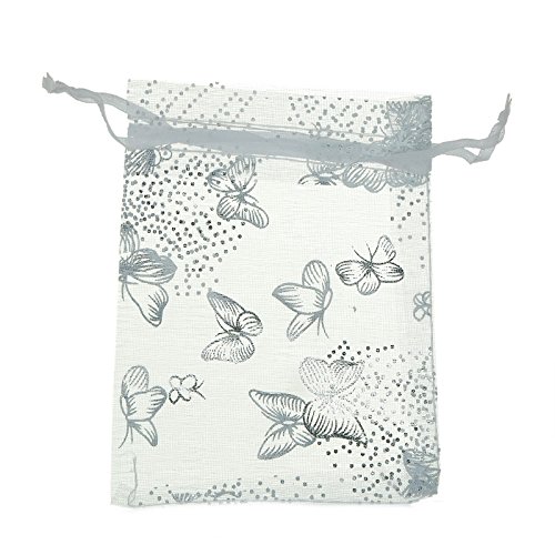 Sachets pochettes cadeau en organza - 25 pcs - ...