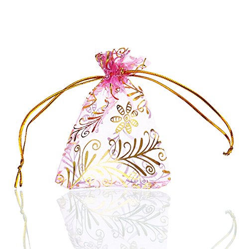 25 pcs sachets pochettes cadeau en organza - 7c...